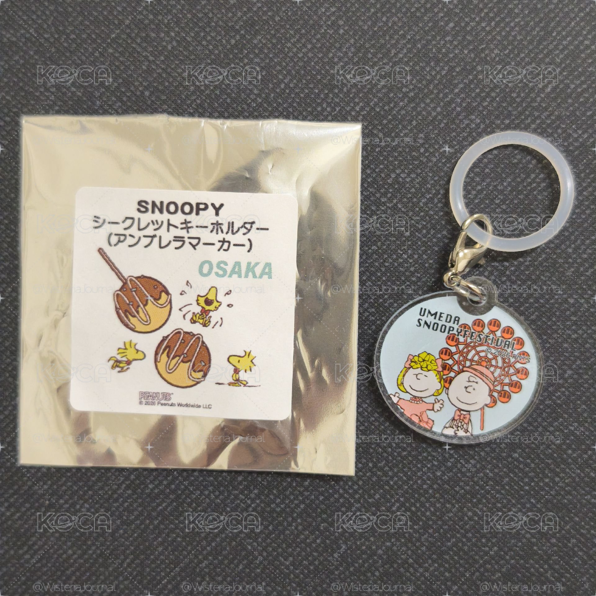 日本製 2026 UMEDA SNOOPY FESTIVAL POP & SURPRISE 盲抽吊飾