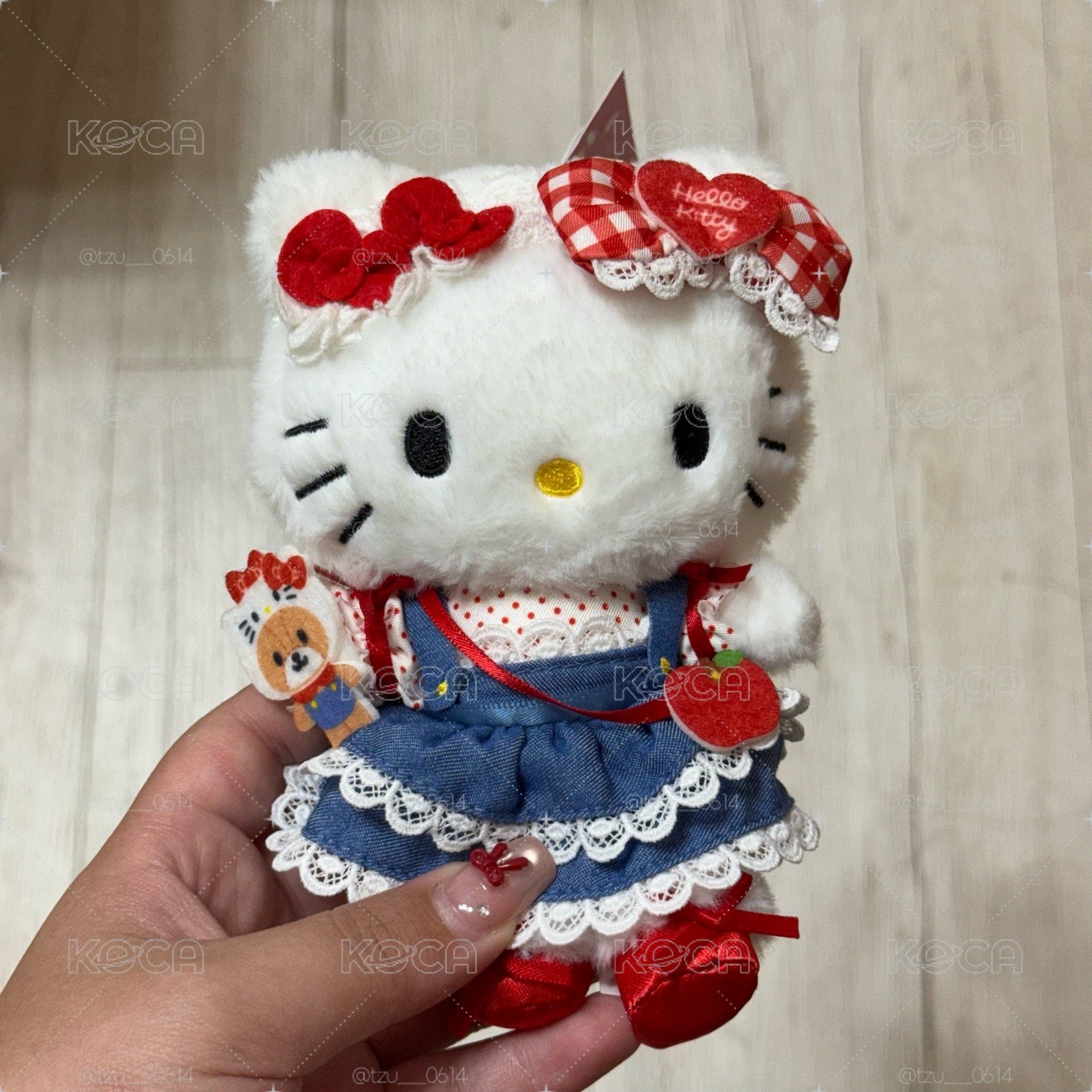三麗鷗 hello kitty 盛裝系列 凱蒂貓 吊飾娃