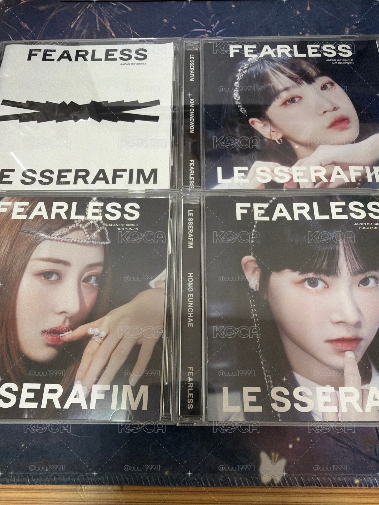FEARLESS JP 專輯"團采允採"．空專．