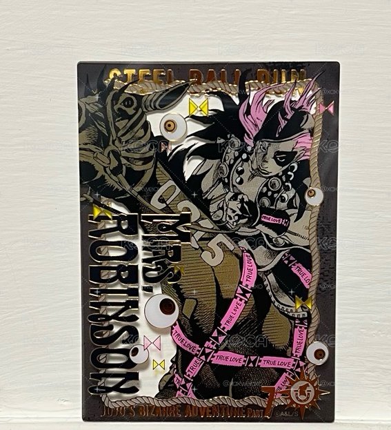 JOJO 原畫展 抽卡包