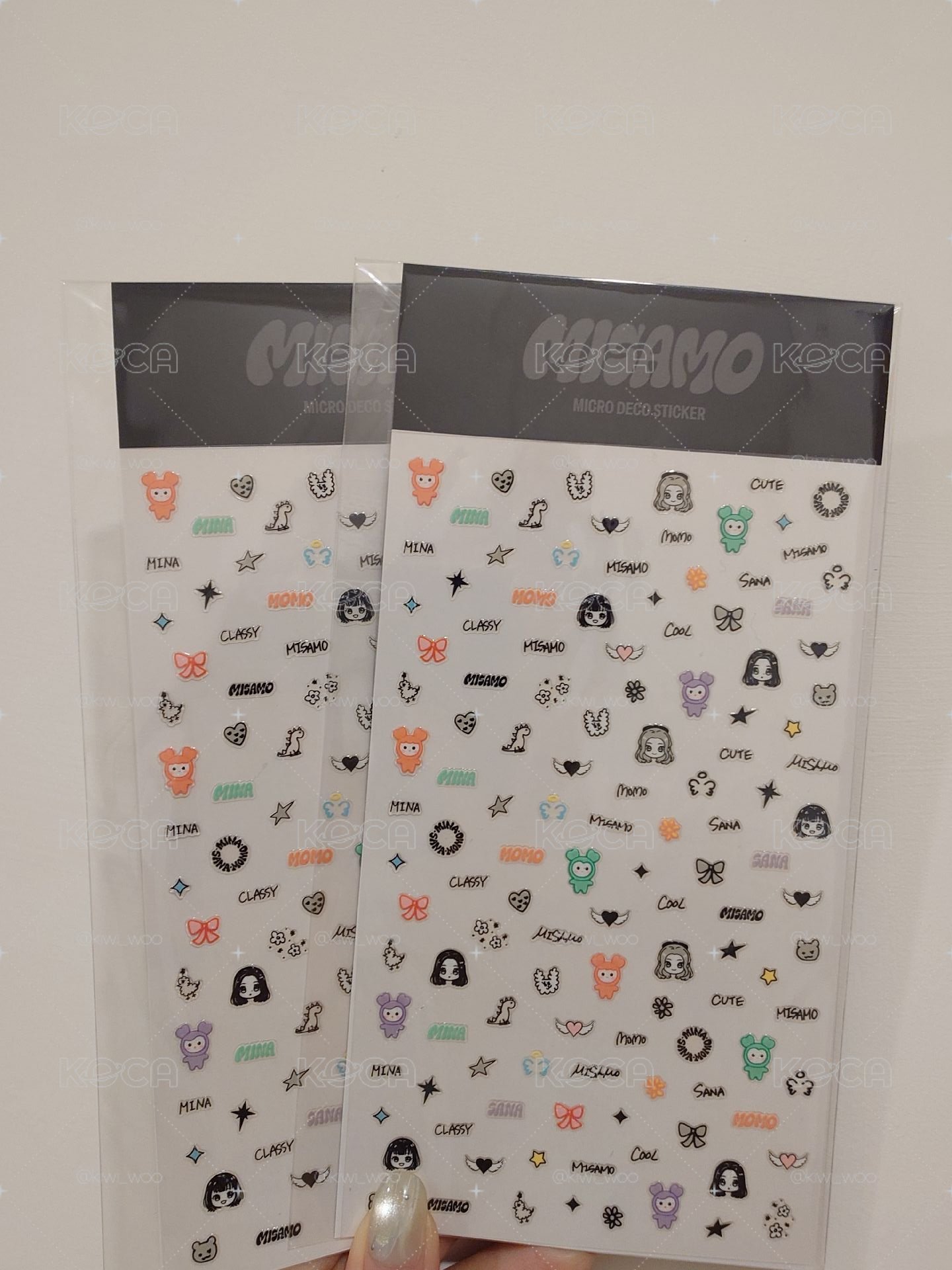 MISAMO CCC POP-UP 貼紙現貨