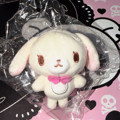 三麗鷗 蜜糖邦尼 白兔 吊飾 甜點兔 吊娃