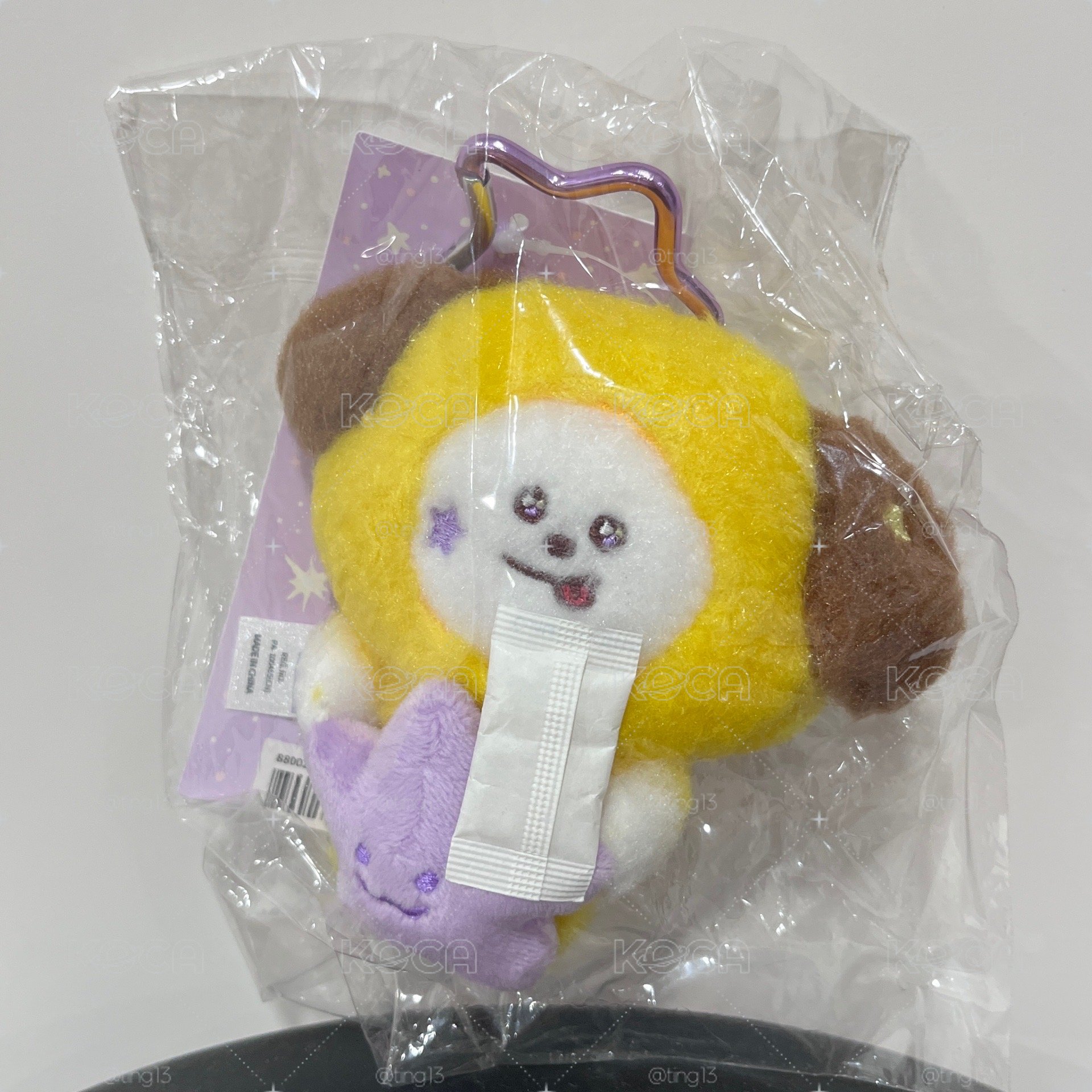 現貨 BT21 journey紫星吊飾娃