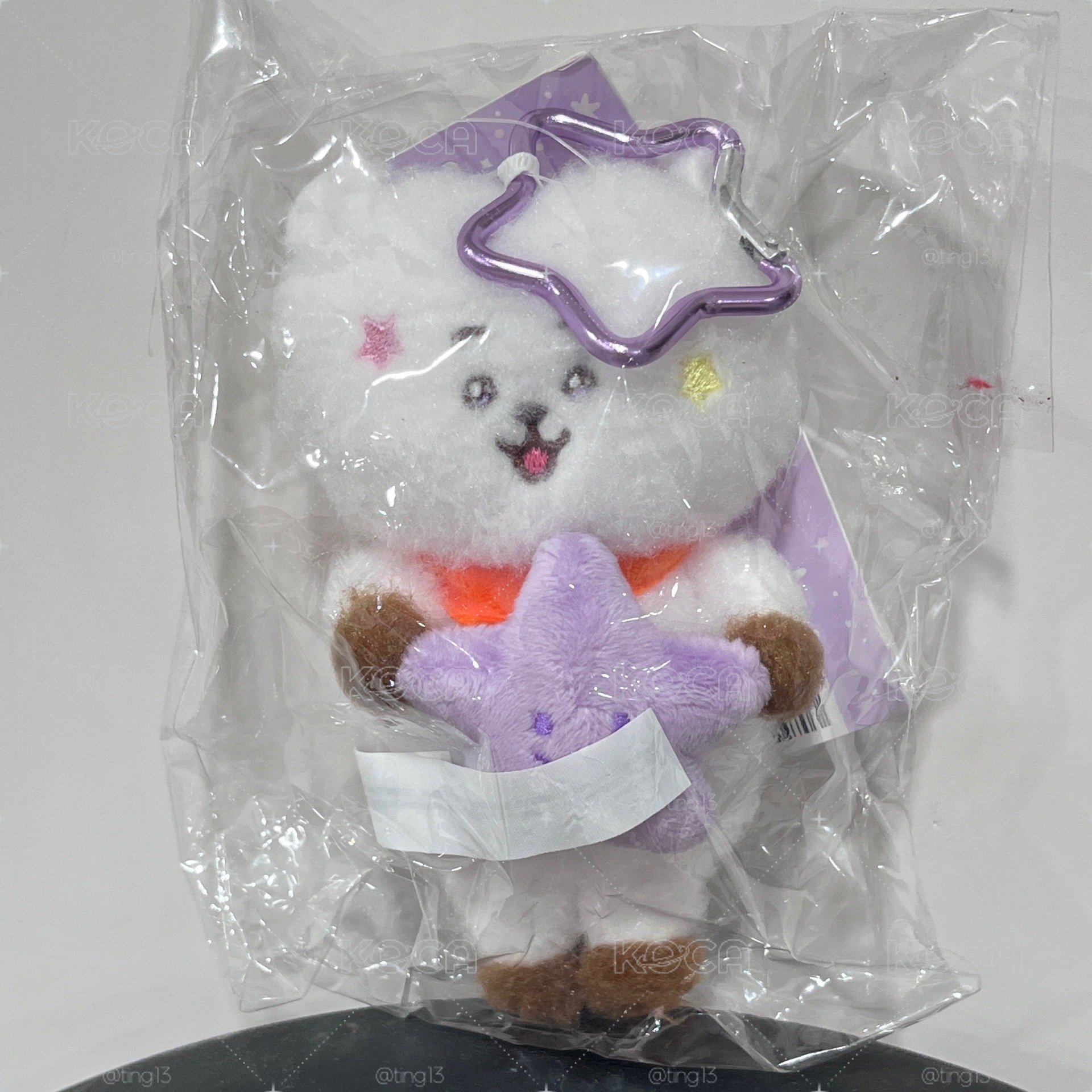 現貨 BT21 journey紫星吊飾娃
