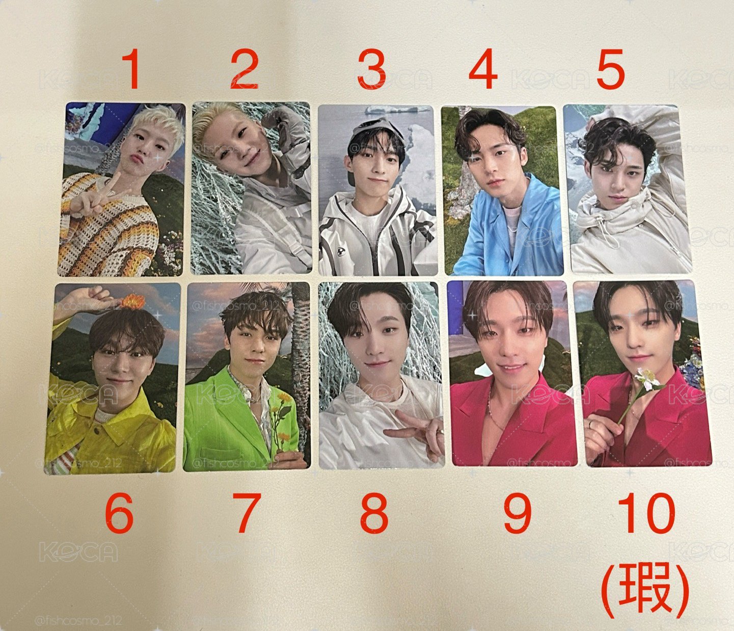 SEVENTEEN 正四後續專 專卡