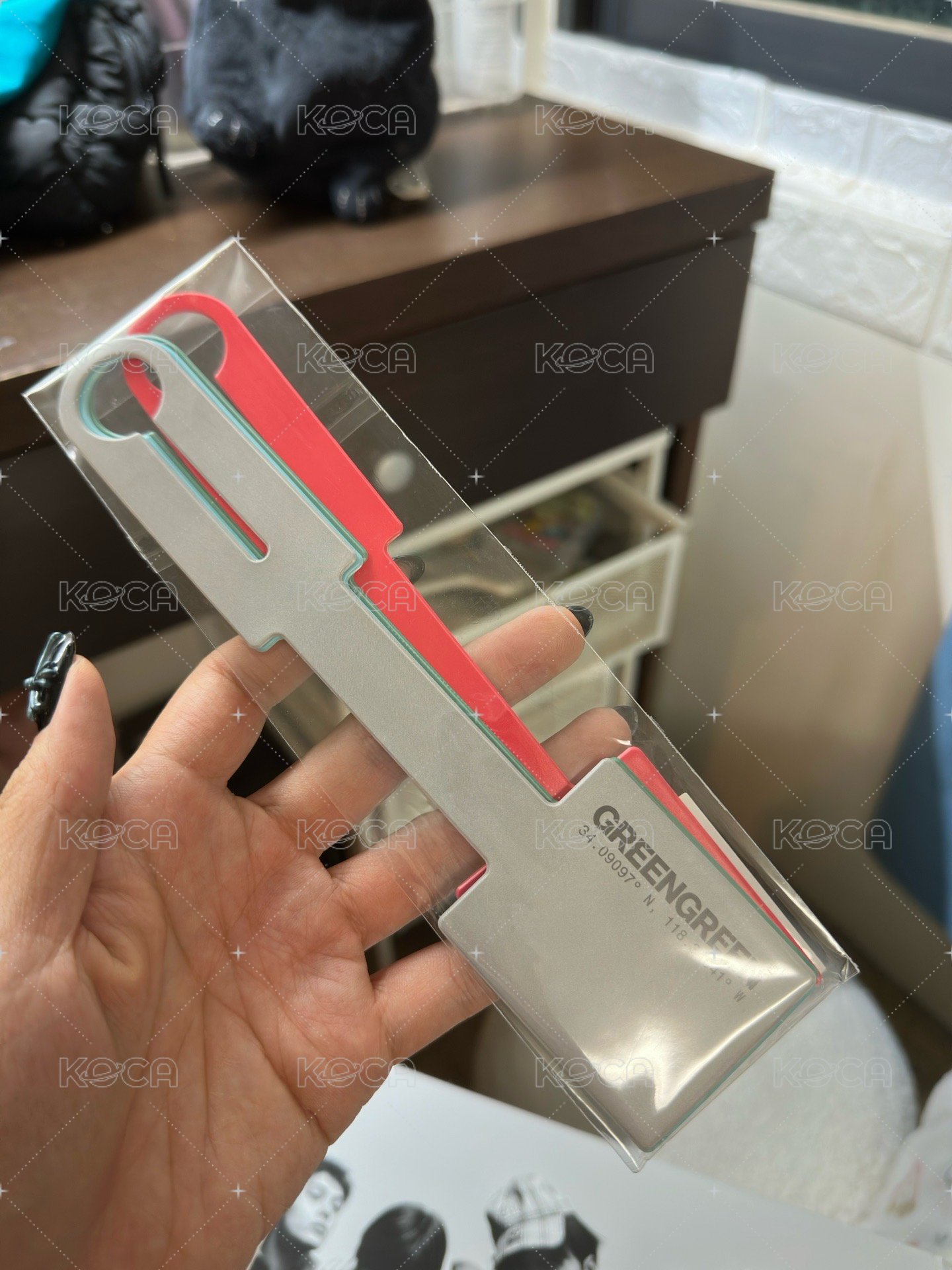 行李吊牌 紅