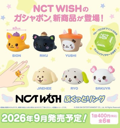 nct wish萬代扭蛋