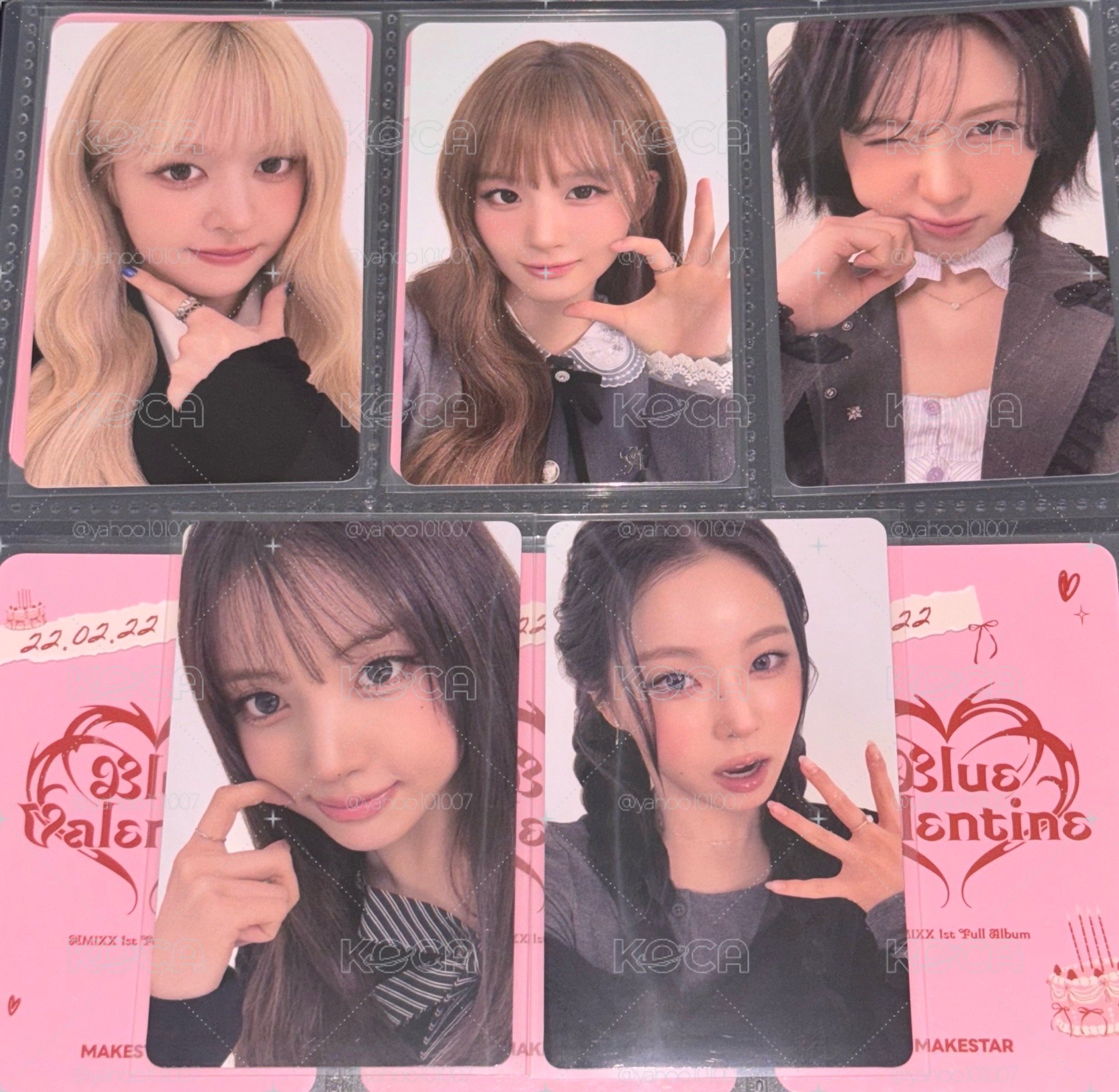 NMIXX 日本一期 會員禮卡 