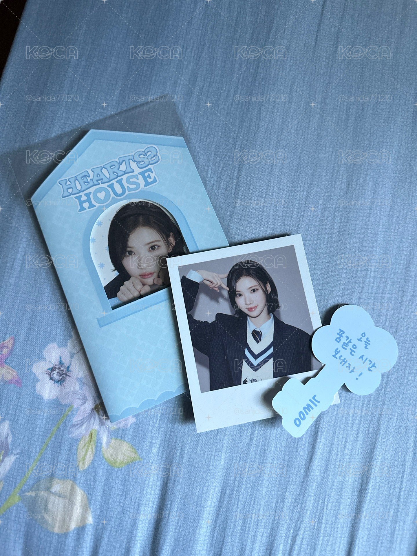 hearts2hearts jiwoo 崔志宇 FMT hearts2house 週邊 明信片 拍立得