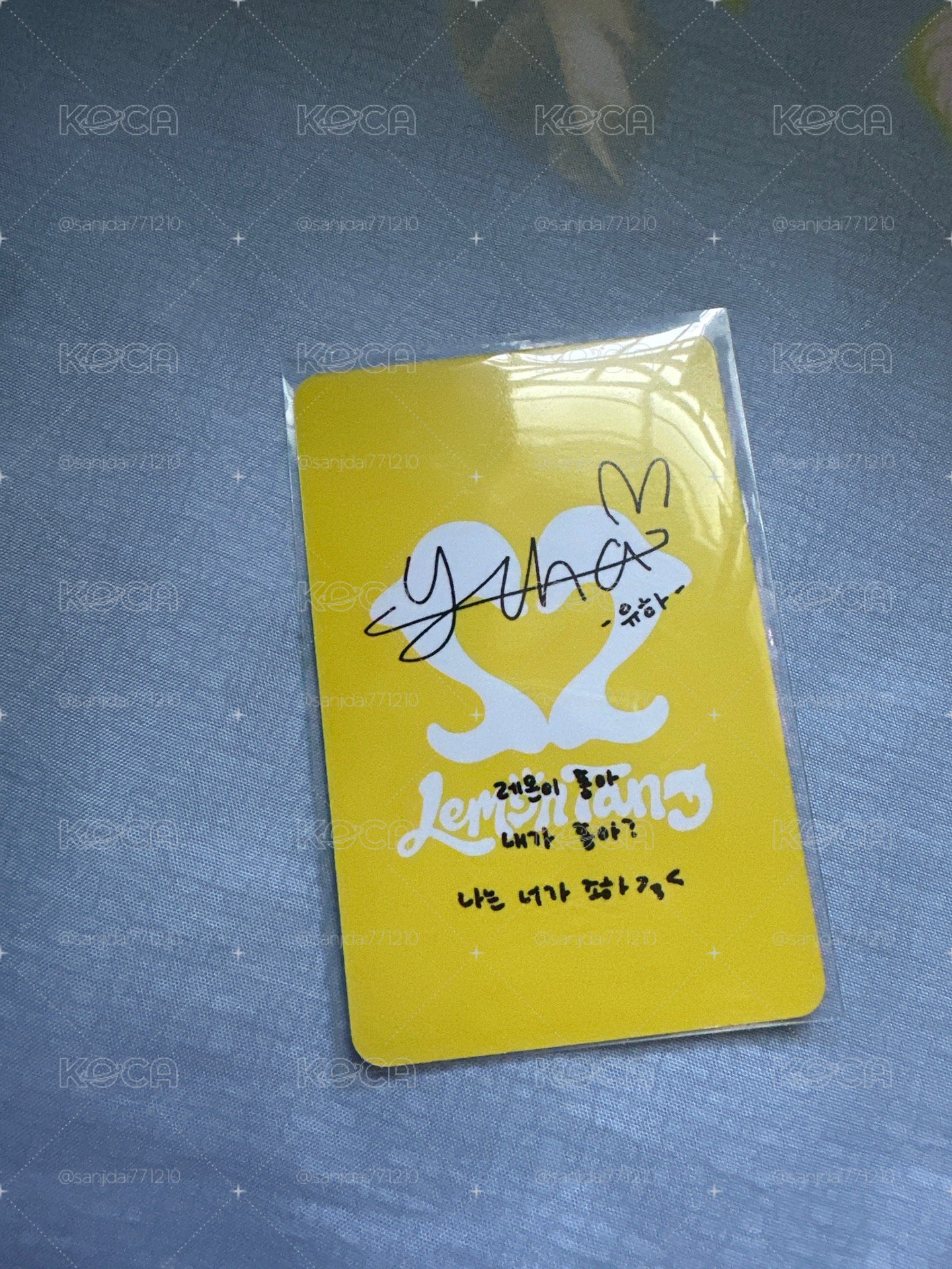 hearts2hearts lemontang 專輯 小卡 專卡 yuha