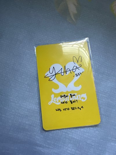 hearts2hearts lemontang 專輯 小卡 專卡 yuha