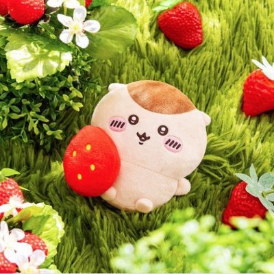 E賞 栗子饅頭娃娃小草莓吊飾