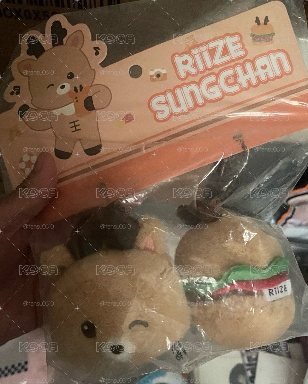 RIIZE RIIZE Wonderland  鑰匙圈吊飾 絨毛掛件 烏拉鹿