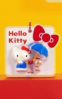 TOPTOY HelloKitty經典重現系列掛飾盲盒包包掛件可愛萌粒禮物 扭蛋盲盒 