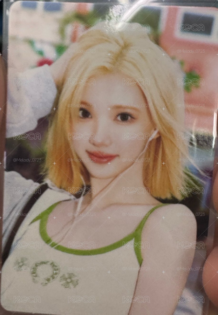 B版 官拍 Jiwoo 卡門
