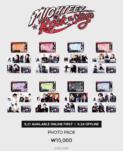 MIGHTEEZ 照片組 ATEEZ PHOTO PACK