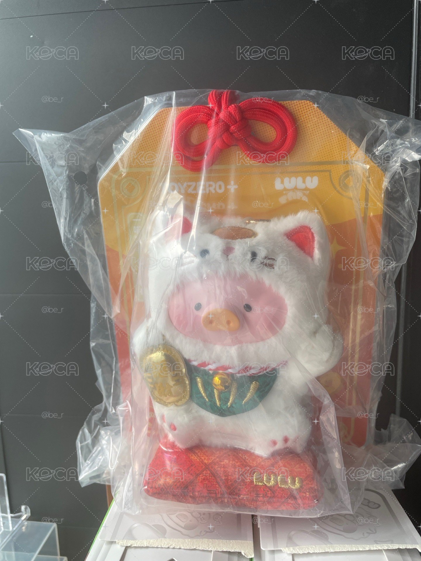 LuLu豬 招財貓掛件