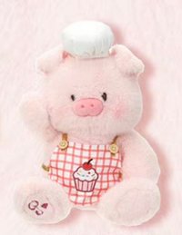 MINISO 大娃 福莉絲豬坐姿公仔