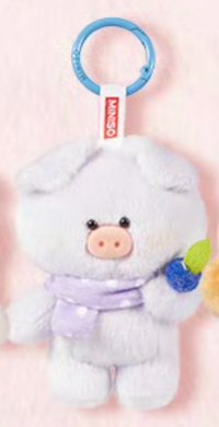 MINISO 吊娃 紫豬款