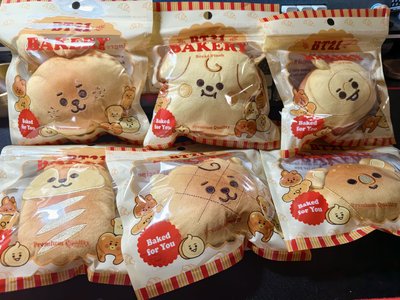 BT21麵包系列 現貨在台24H內出貨