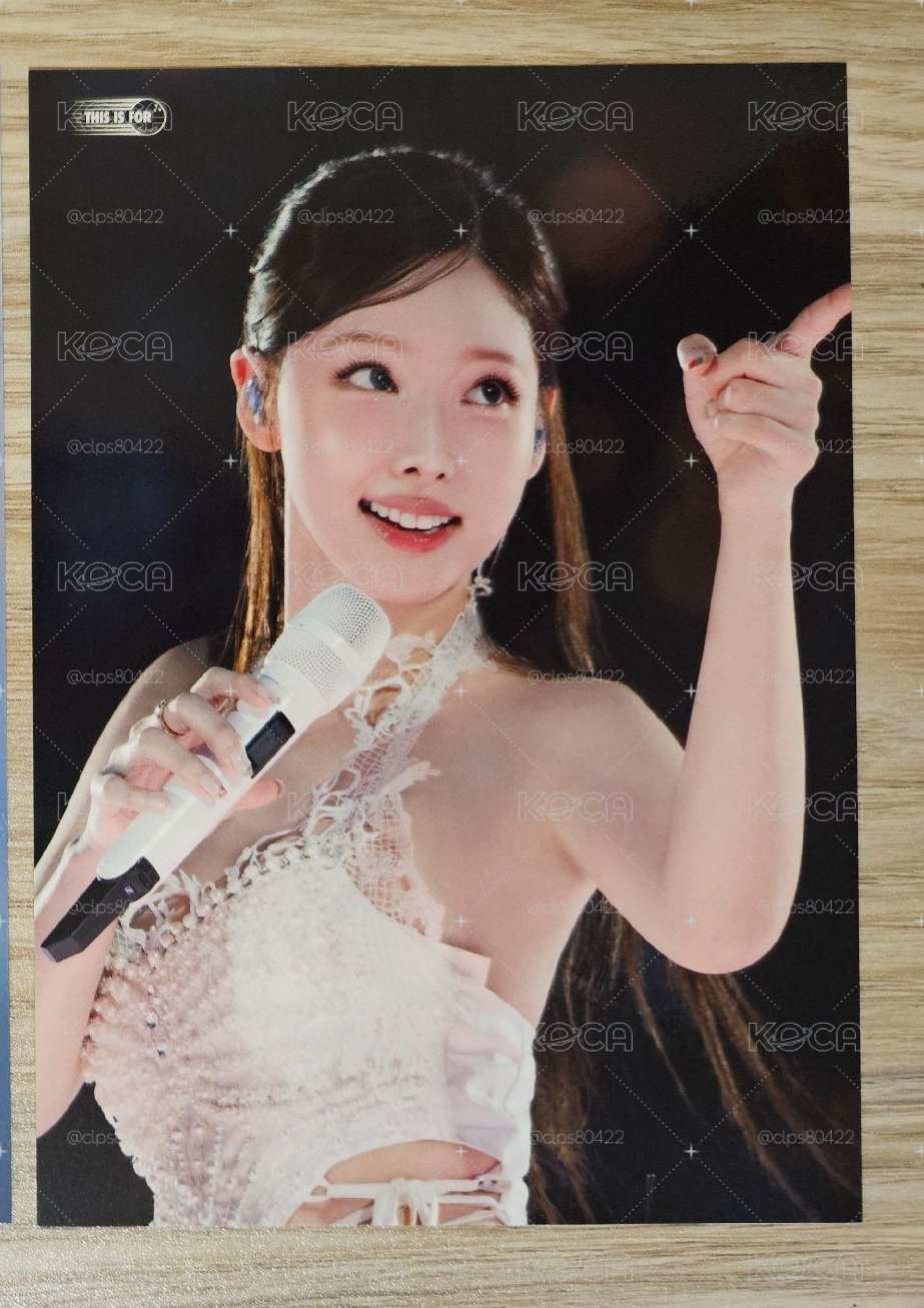 TWICE 娜璉 新國立生寫大卡