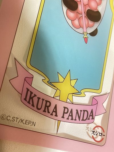 壽司郎聯名透卡 隱藏款 熊貓