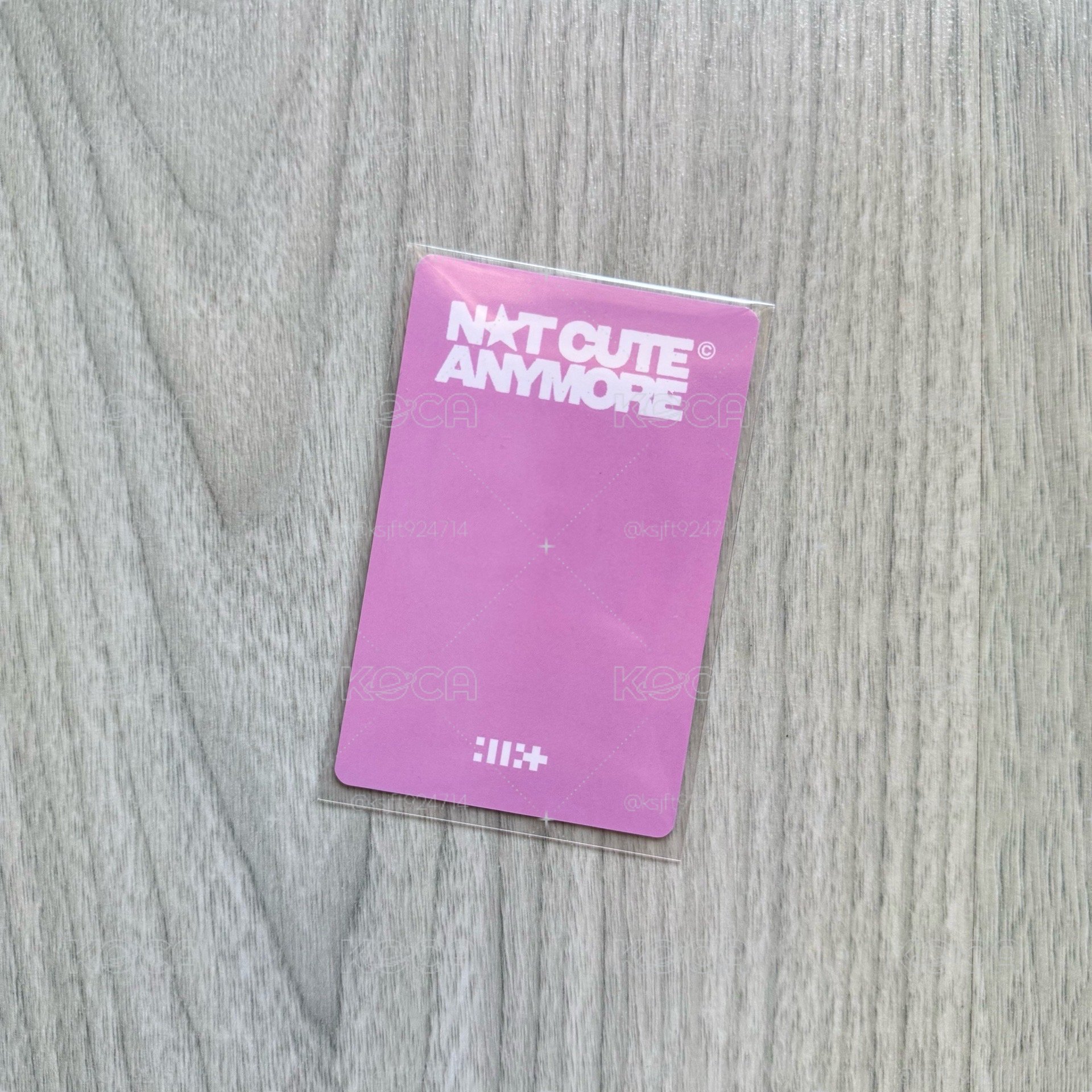 沅禧 NOT CUTE ANYMORE yzy 四葉草