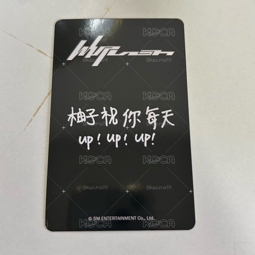 Whiplash kms 特典卡 預售v1柚