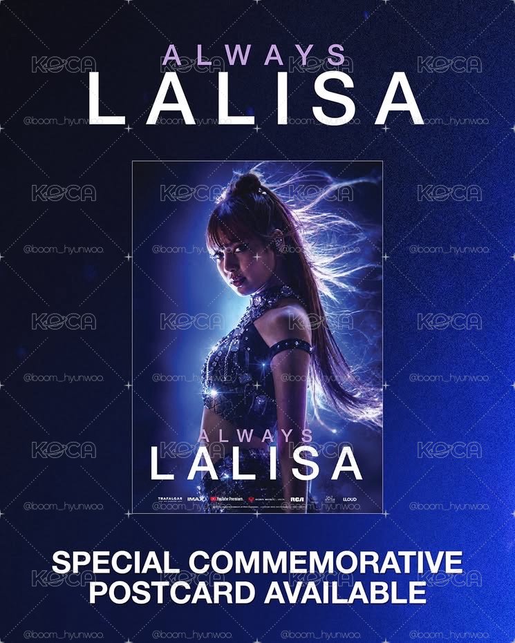 ALWAYS LALISA 電影特典明信片