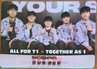 T1 X Loopy 韓國 特典卡 Loopy盲盒全套特典團卡