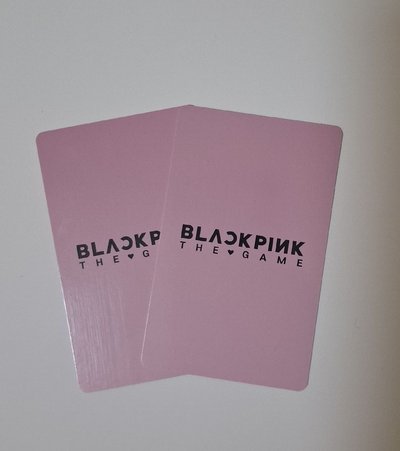 BLACKPINK面膜卡