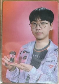T1 X Loopy 韓國 特典卡 