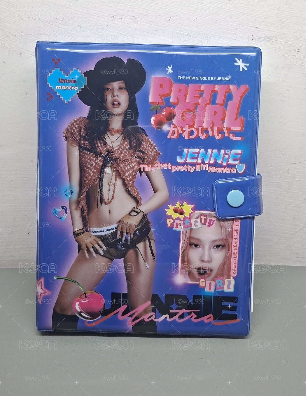 Jennie wvs 日記卡冊本