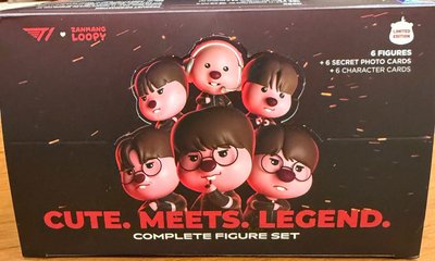 T1 Loopy 韓國盲盒及特典卡