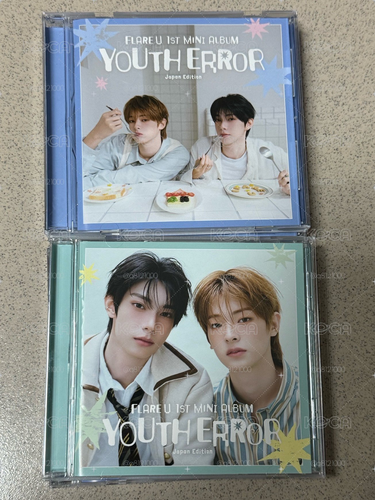 FLARE U《YOUTH ERROR》日專 初回限定盤 含FNC通路特典卡（6隨1可許願）