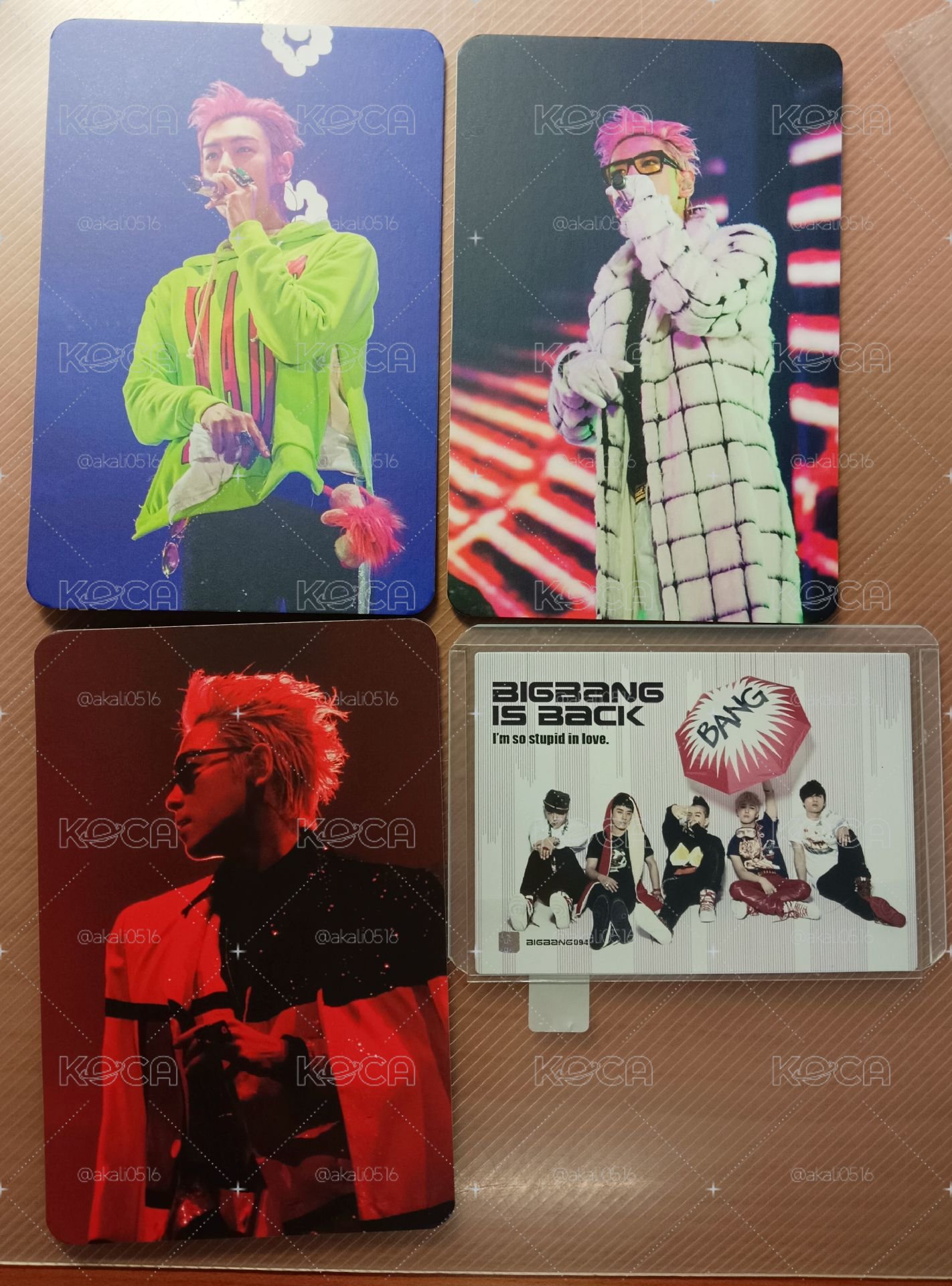 BIGBANG T.O.P十週年大卡