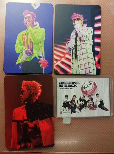 BIGBANG T.O.P十週年大卡