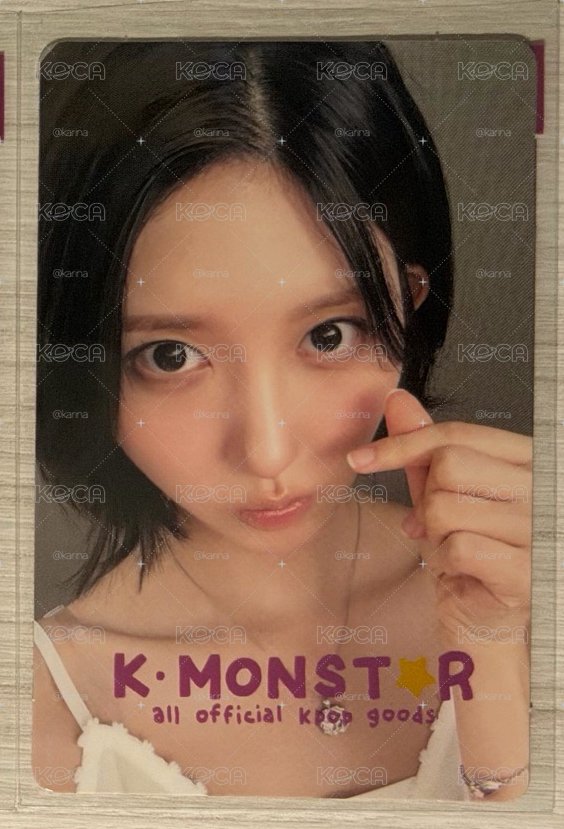 IVE km簽售補償卡秋