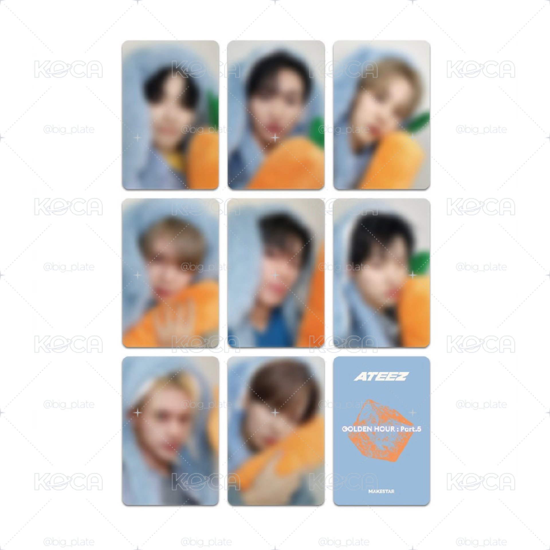 ATEEZ GH5 MS LA 4.0 簽售卡 Rabbit TEEZ ver.