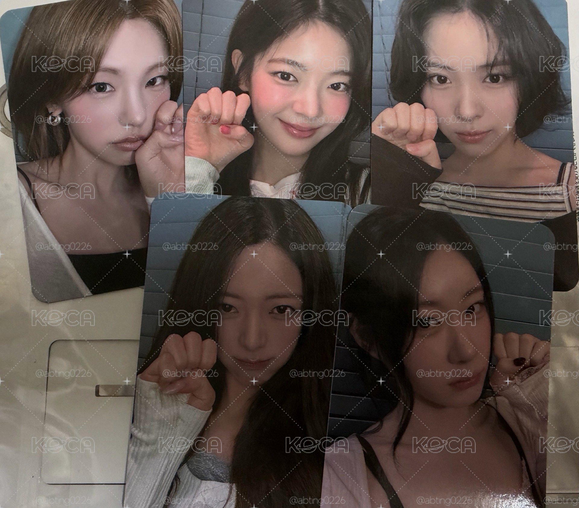ITZY 歐洲快閃店 滿額卡+禮志植絨吊飾（不當綁物）