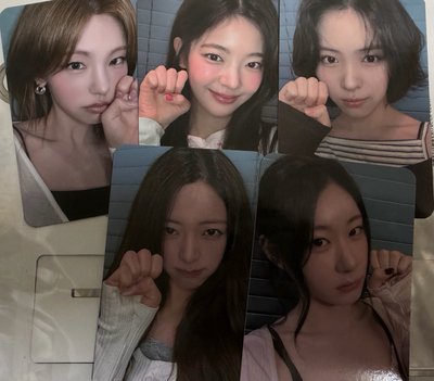 ITZY 歐洲快閃店 滿額卡（不當綁物）