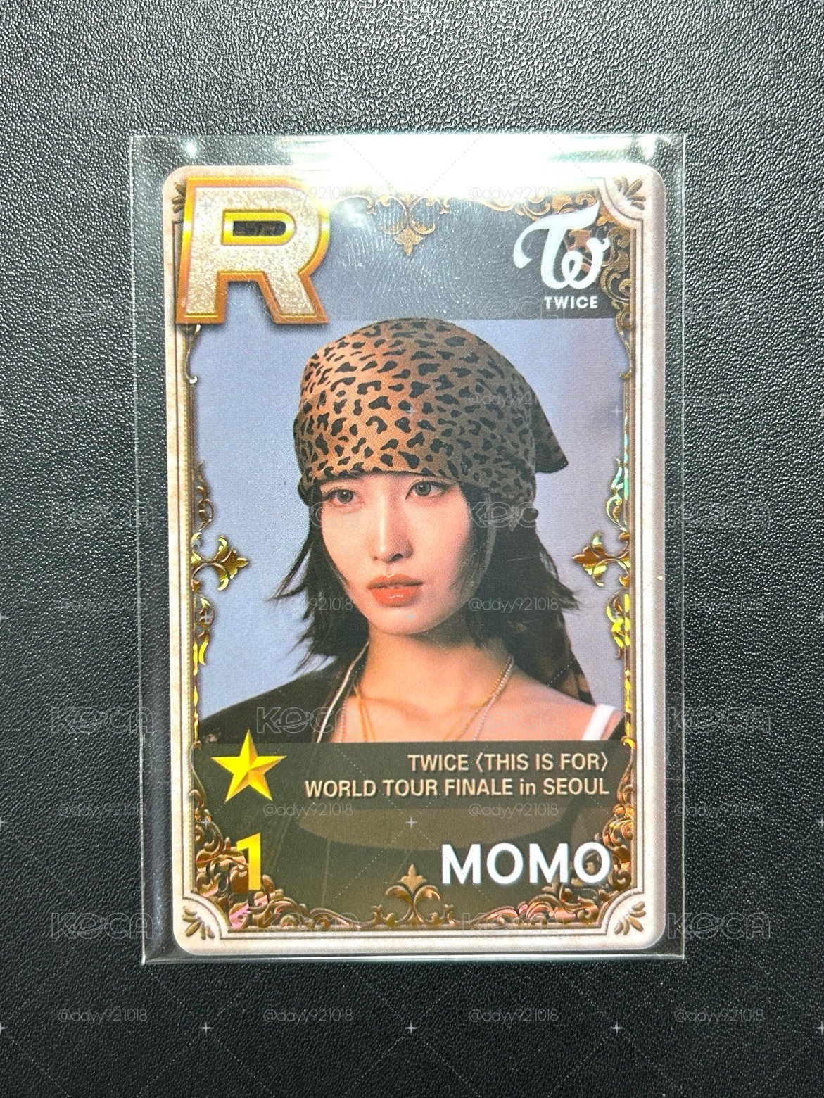 MOMO 六巡安可場遊戲卡