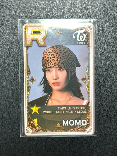 MOMO 六巡安可場遊戲卡
