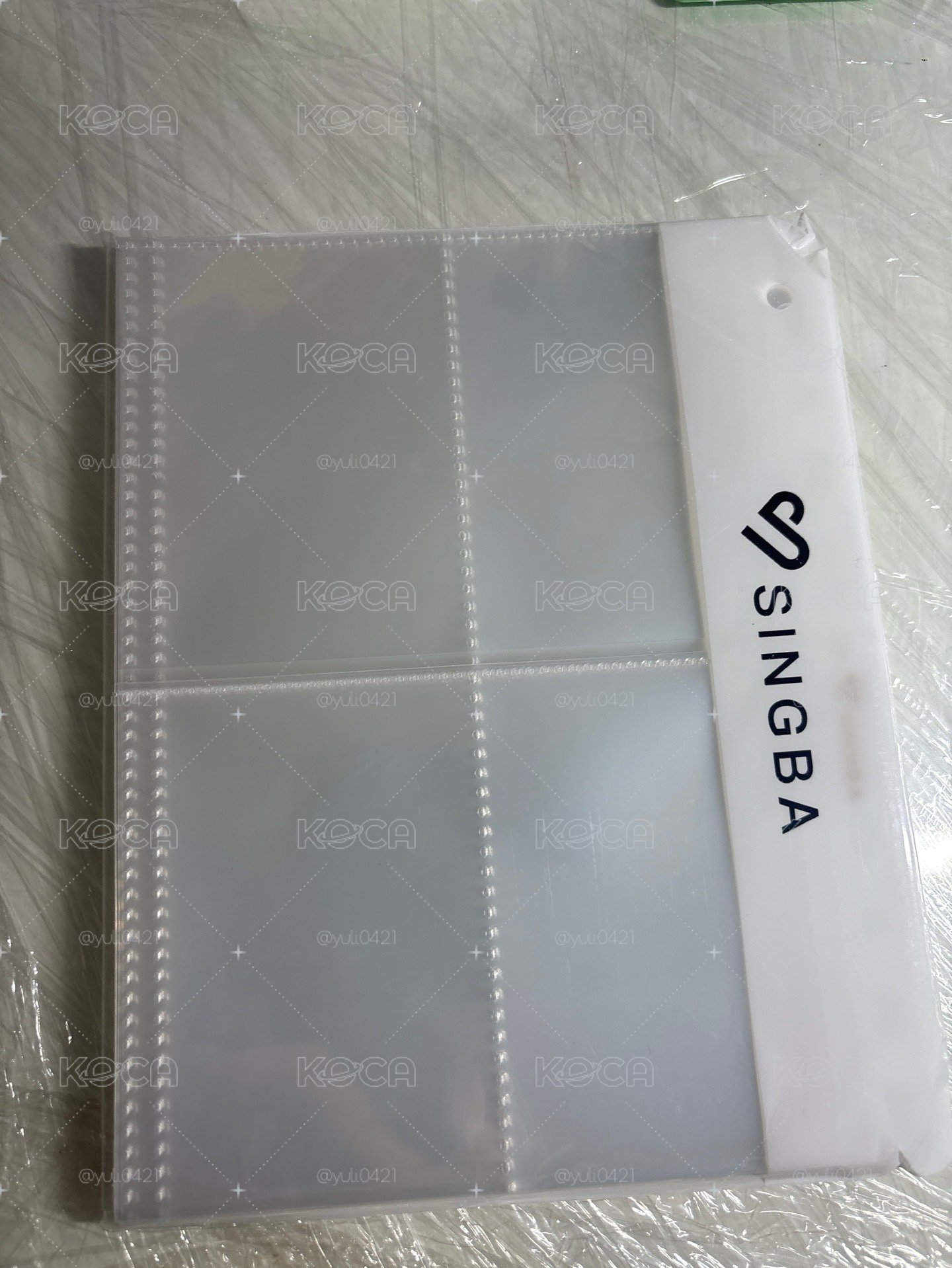 3寸卡冊內頁（一包20張含擋板*2）