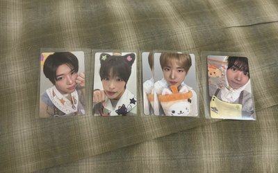 NCT WISH各種滿額卡