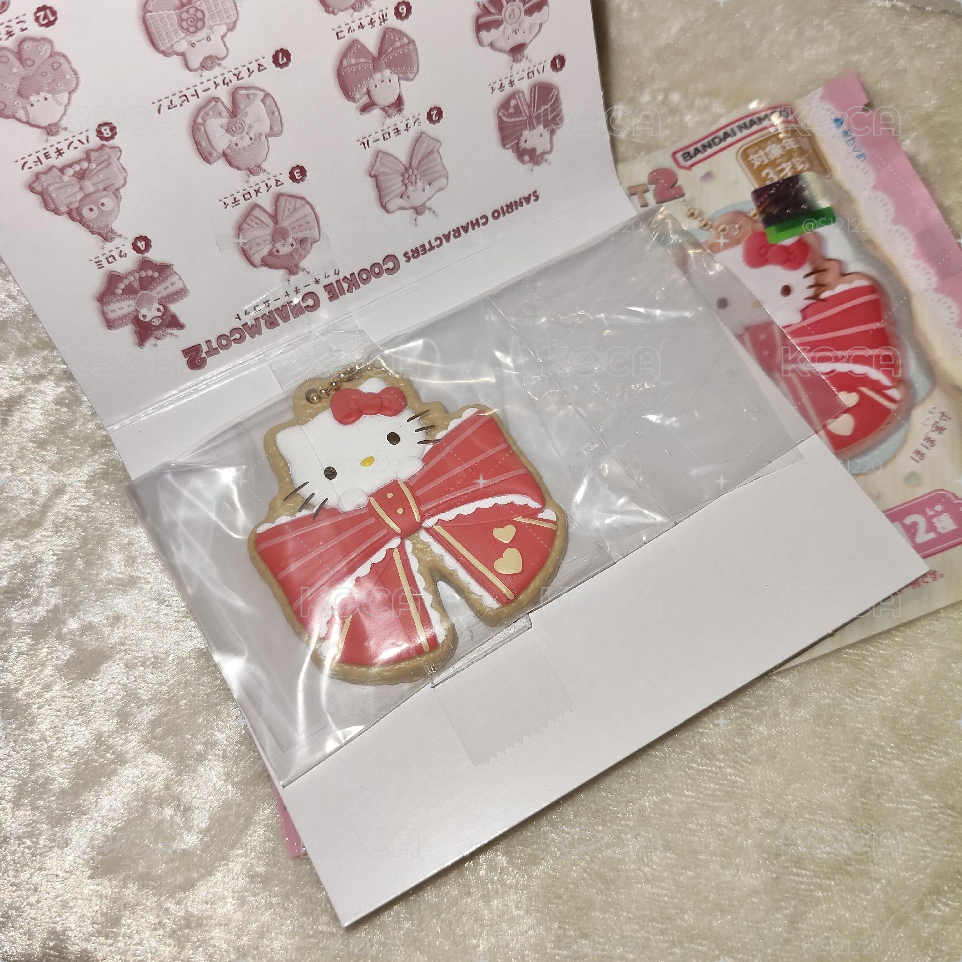 Hello Kitty 蝴蝶結餅乾造型吊飾