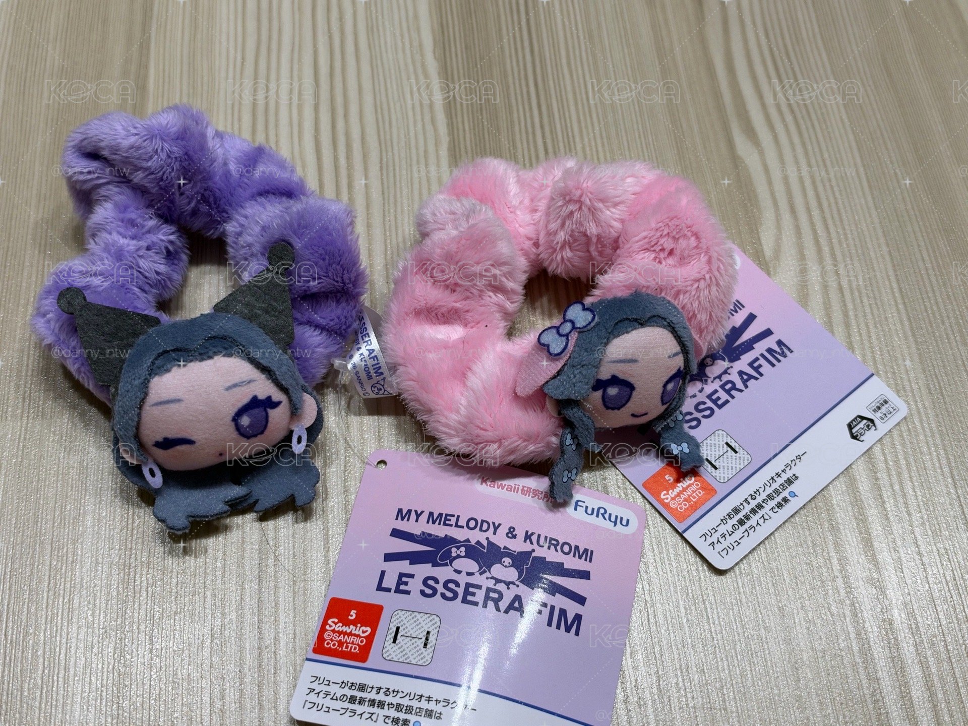 MY MELODY&KUROMI FuRyu 髮圈  允