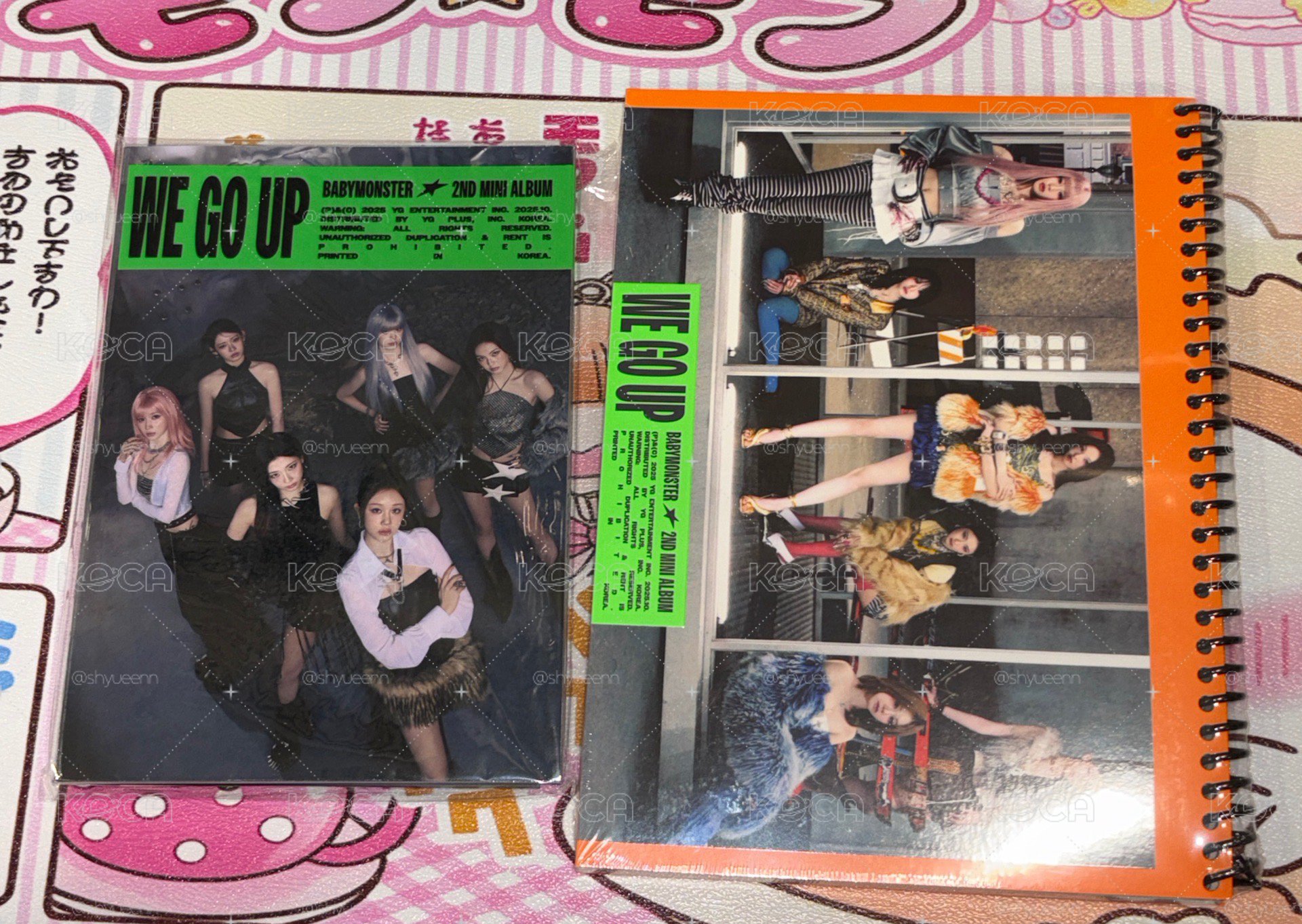 Babymonster We Go Up團封