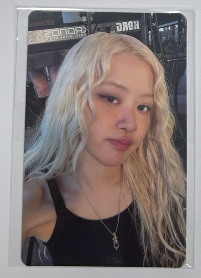 現貨 rosie 特典卡 bp手燈卡