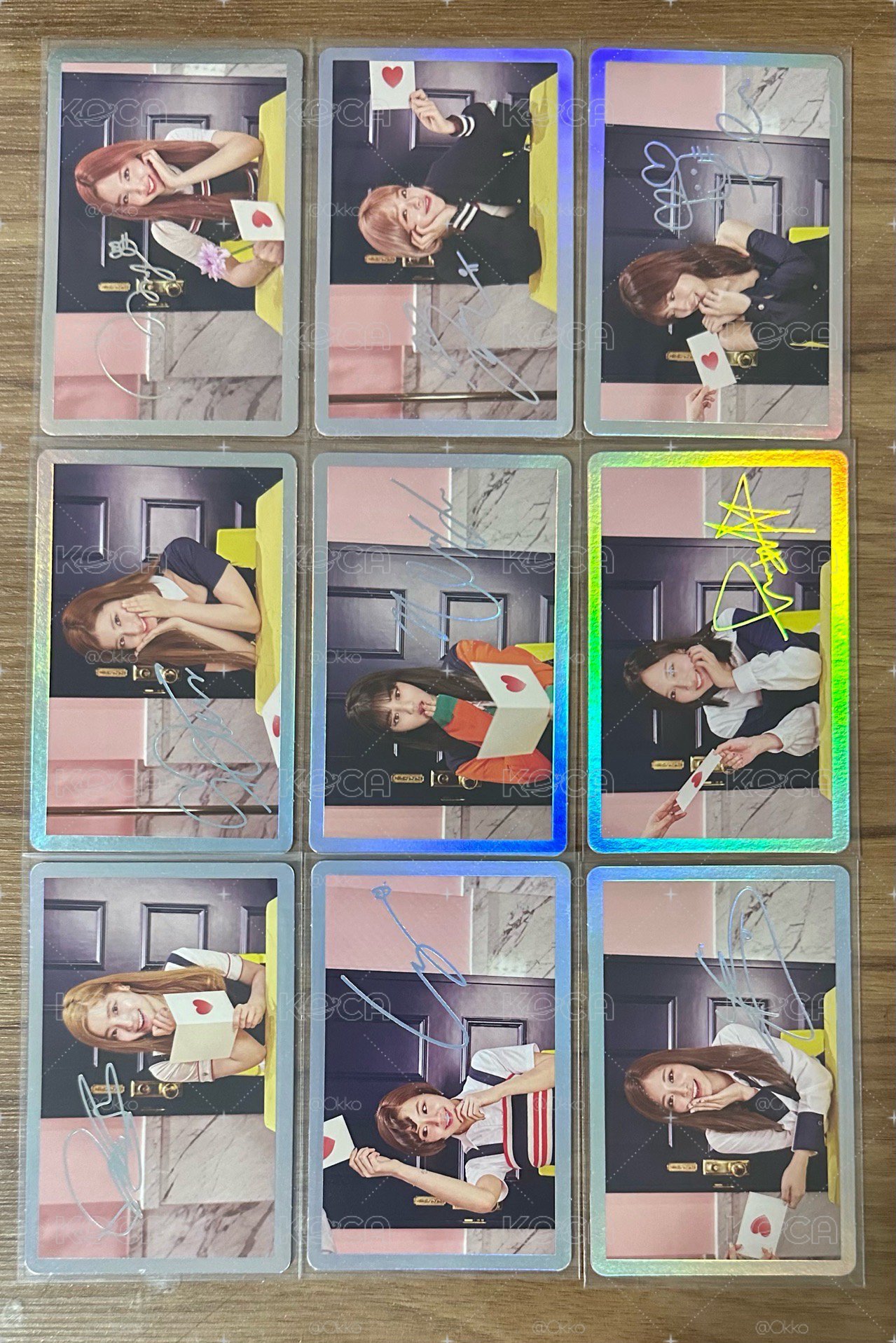 TWICE SIGNAL閃卡全套